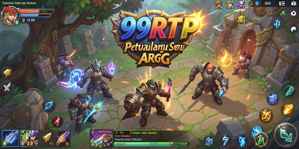 Tampilan gameplay seru dalam 99RTP dengan aksi pertarungan yang intens.