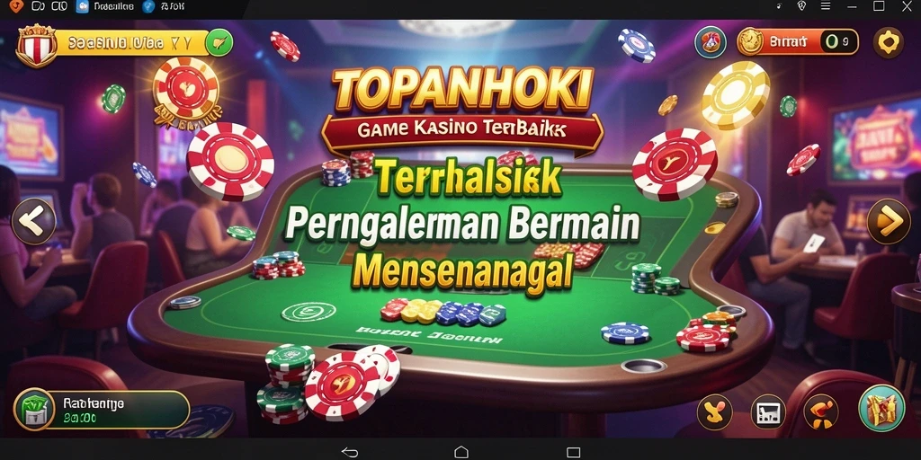 Screenshot gameplay Kasino yang menarik dan seru dari TOPANHOKI.